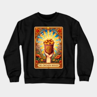 Fried Fantasy The Chicken Nugget Dreams Tee for Culinary Admirers Crewneck Sweatshirt